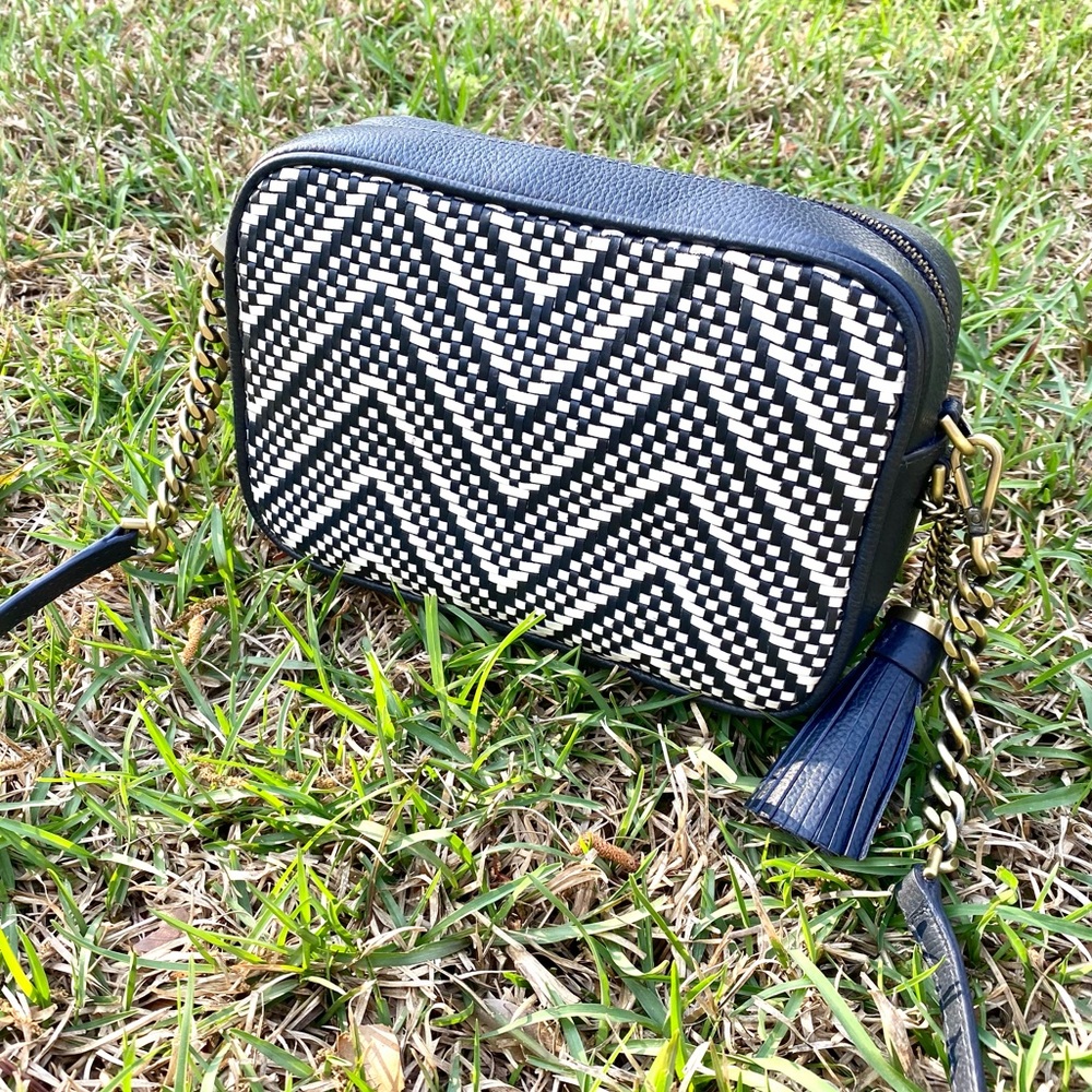 Michael Kors Woven Camera Bag (Minor Scuffing, New Store Return) - Picture 4 of 16